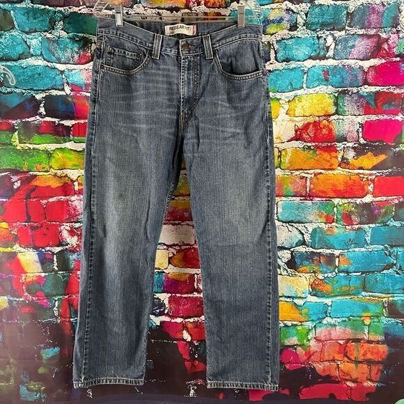 Levi's 505 Jean Mens 33x30  Regular Fit Straight Fit Denim Jeans 100% Cotton - Picture 1 of 7